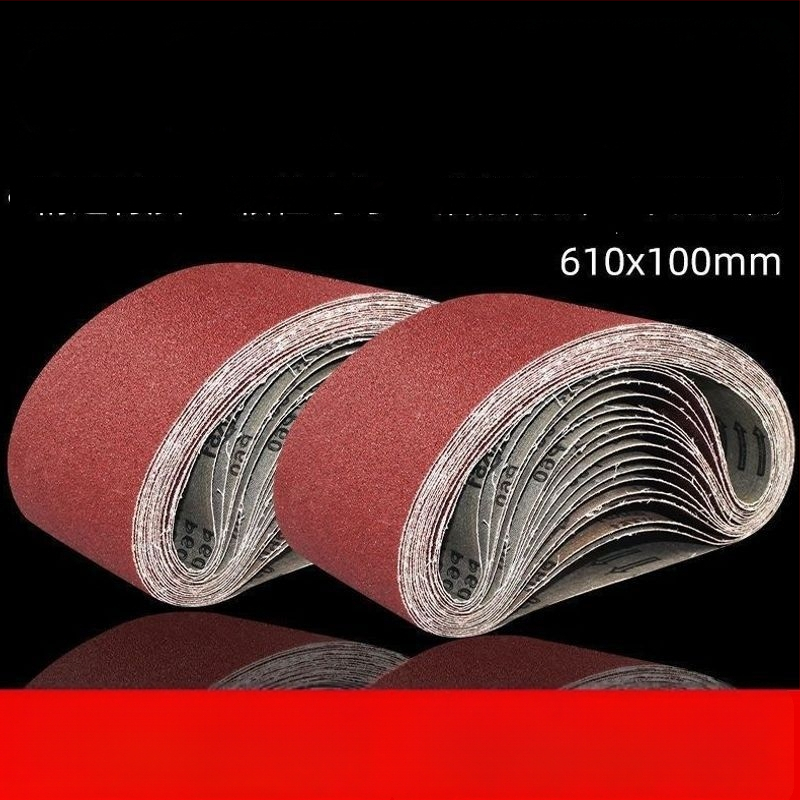 Csiszoló szalag 610x100 a csiszológéphez – Fa- és fém polírozáshoz, kopásálló