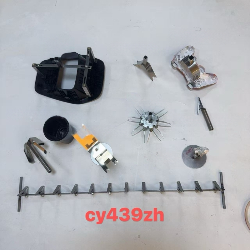 CY437–441zh sorozat: permetezős festés és elektrogalvanizálás kiegészítői, akasztók és képernyőhálók