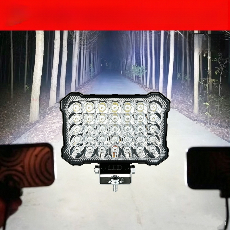 Teherautóhoz készült LED spotlámpa, nagy fényerejű hátsó világítás, vízálló ultrakönnyű reflektor építőgépekhez, targoncákhoz és kotrógépekhez