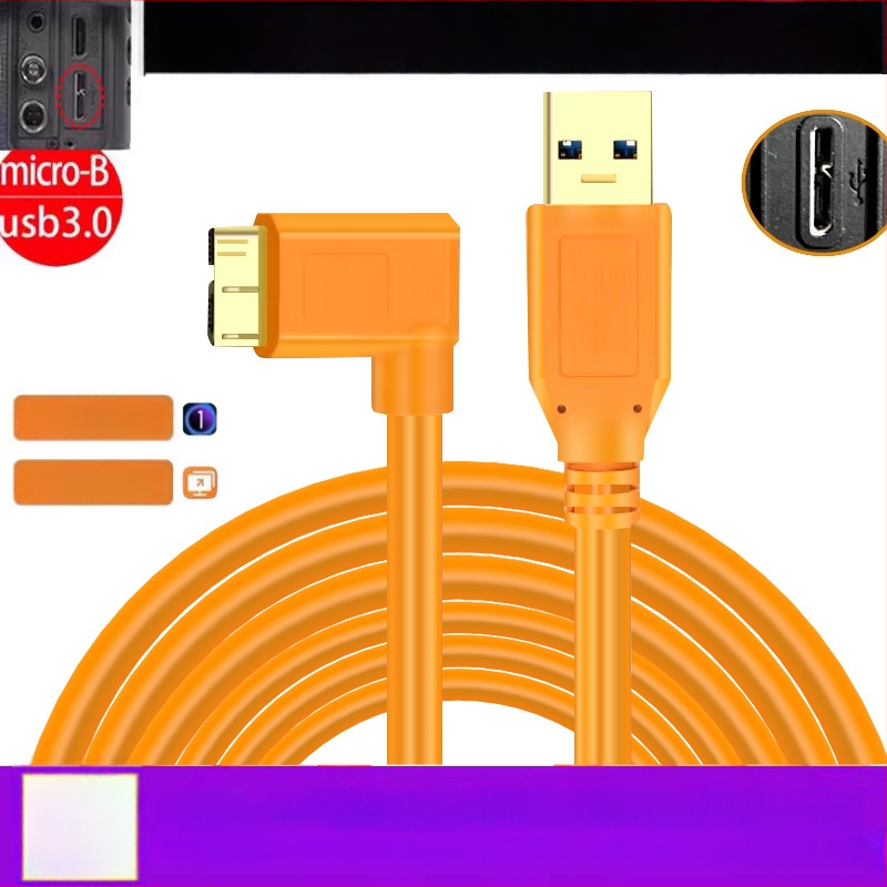 Sony A7M3, A7R3 és A7R4 fényképezőgépekhez USB Type-C kábel számítógéphez csatlakoztatáshoz, gyors adatátvitel