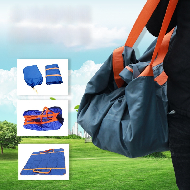 Hátizsákos strandmatrac – kültéri, multifunkciós vízálló mat, könnyű utazáshoz, piknikhez és szabadidőhöz