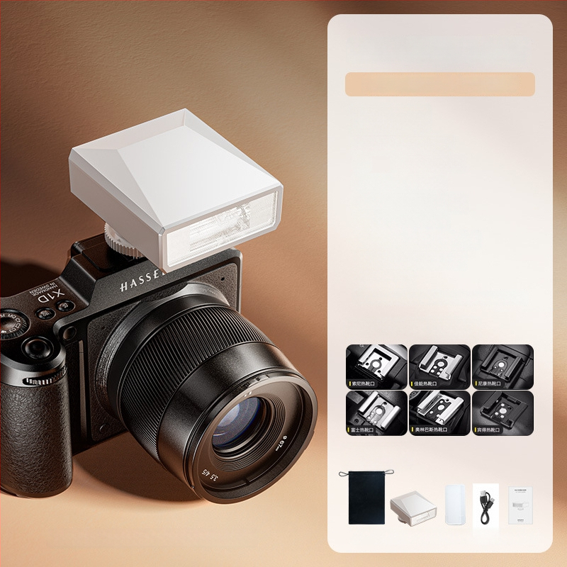 Hot shoe vaku és töltőfény tükör nélküli kamerákhoz — Sony, Fujifilm, Canon, Nikon, Panasonic, élő közvetítéshez