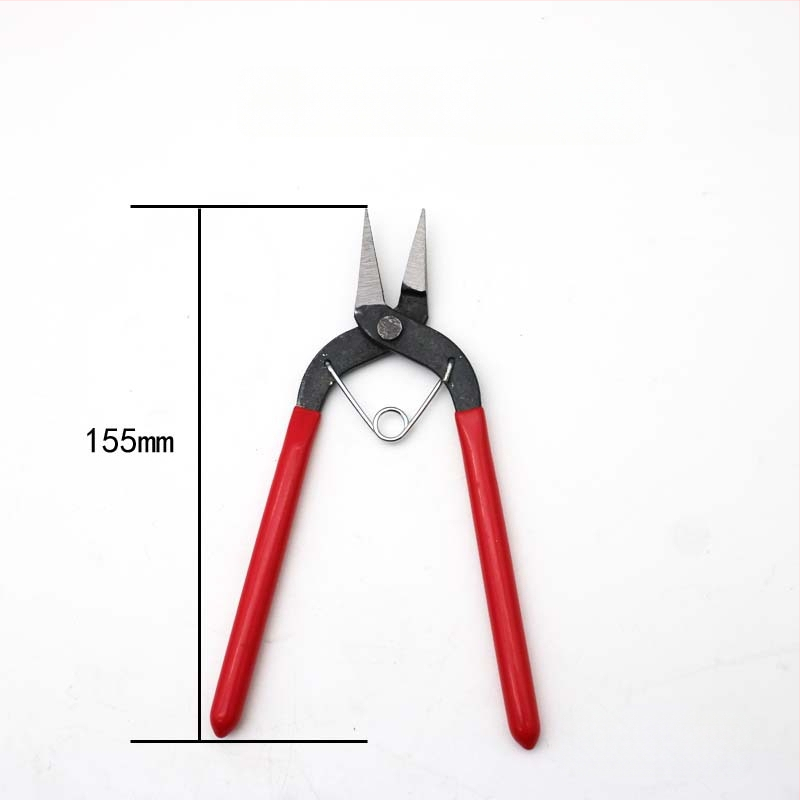 6 hüvelykes DIY ékszerész csipesz készlet: lapos orrú csipeszek, körös orrú csipeszek, gyűrűcsipeszek és hegyes orrú csipeszek