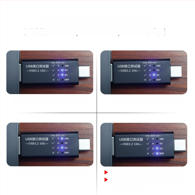 USB interfész teszter és 3.2 hub – Type-C és USB 3.0 portok funkciója, áram és feszültség