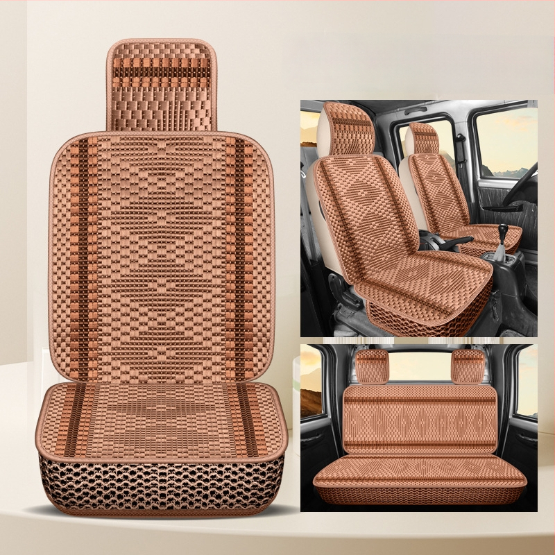 Huse de scaune Ice Silk pentru Wuling Rongguang Xin Ka, acoperire completă pentru toate anotimpurile, cabină cu două rânduri