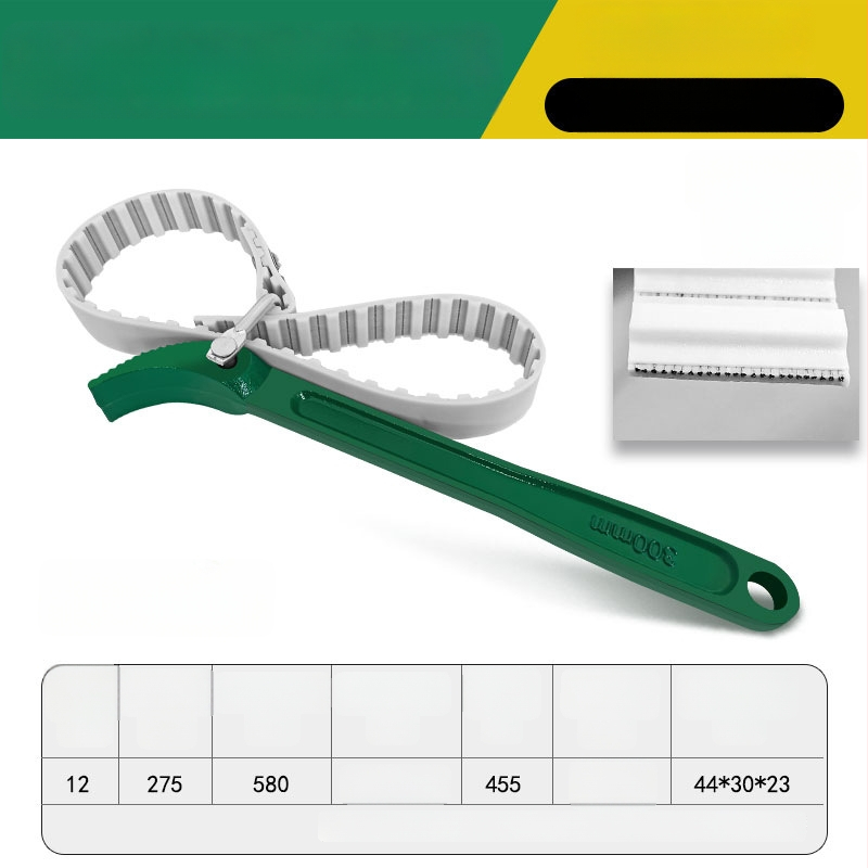 Cheie pentru filtru de ulei, tip curea, pentru demontare și înlocuire