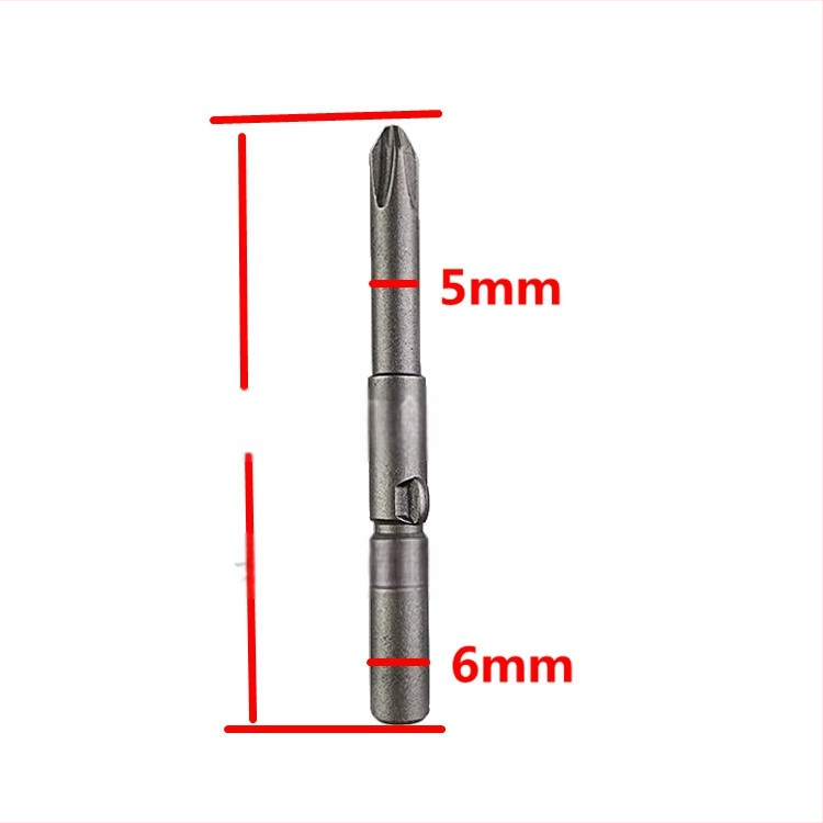Bituri Philips și Pozidriv pentru bormașini electrice, lungime 60 mm