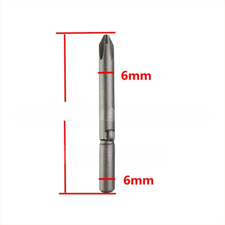 Bituri Philips și Pozidriv pentru bormașini electrice, lungime 60 mm