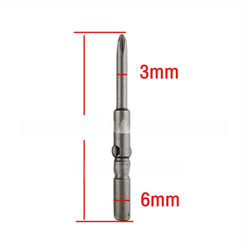 Bituri Philips și Pozidriv pentru bormașini electrice, lungime 60 mm
