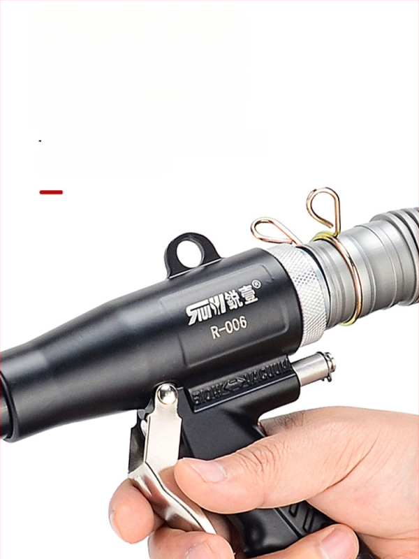 Pistol pneumatic pentru praf – dual funcție de suflare și aspirație, uz industrial