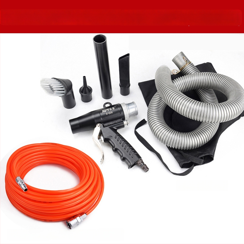 Pistol pneumatic pentru praf – dual funcție de suflare și aspirație, uz industrial