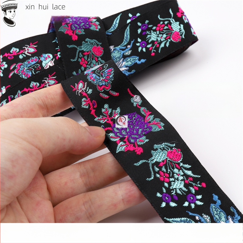 3,3 cm dantelă decorativă pentru Hanfu, panglică în stil antic pentru haine