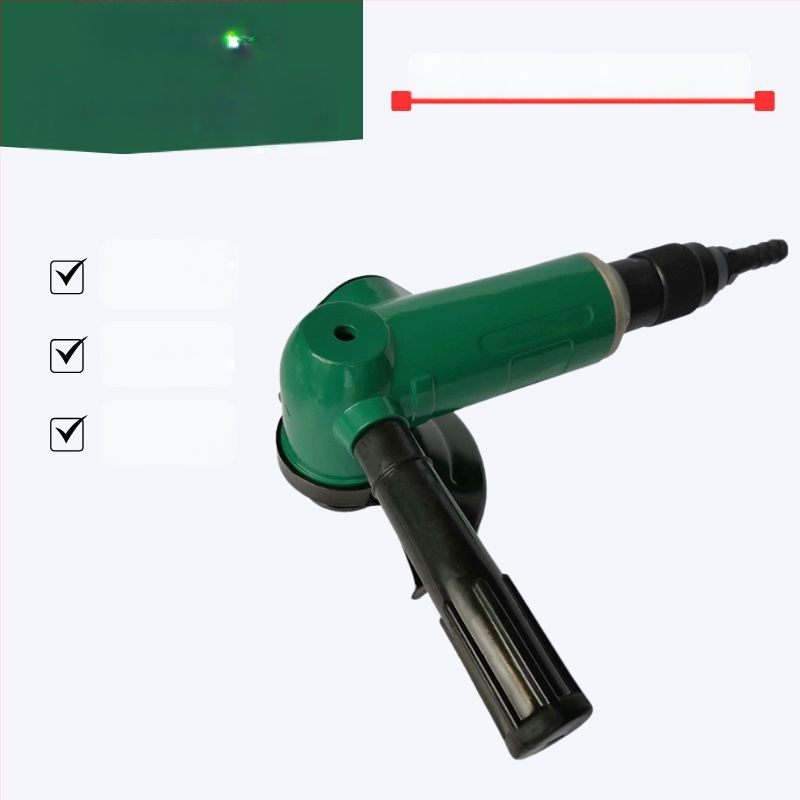 Polizor unghiular pneumatic de 4 inci, cu disc de 100 mm, unealtă industrială pentru măcinare și tăiere