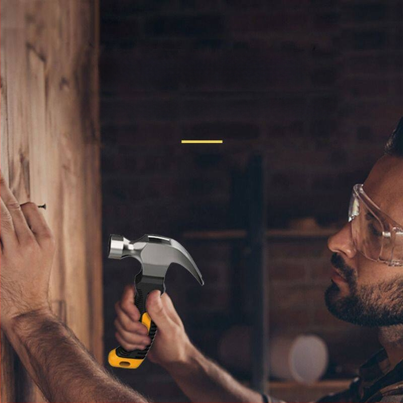 Cioc mini DIY cu gheare – cioc de tâmplă, cap din oțel carbon, toate într-unul, extractor de cui, cioc mic de uz casnic