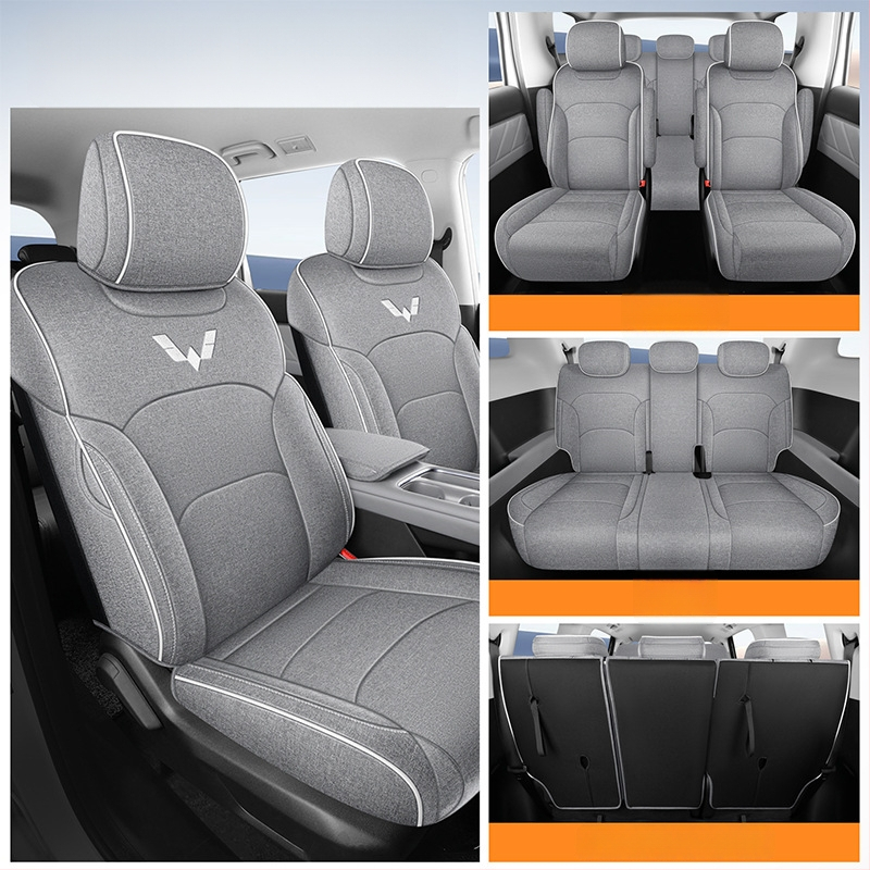 730/560 Set covor scaune auto – specific pentru modele, pentru vehicule cu 5 sau 7 locuri, acoperire completă, țesătură respirabilă