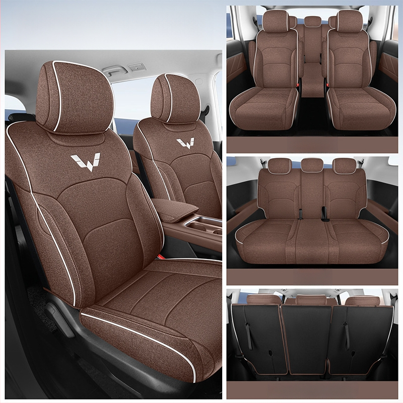 730/560 Set covor scaune auto – specific pentru modele, pentru vehicule cu 5 sau 7 locuri, acoperire completă, țesătură respirabilă