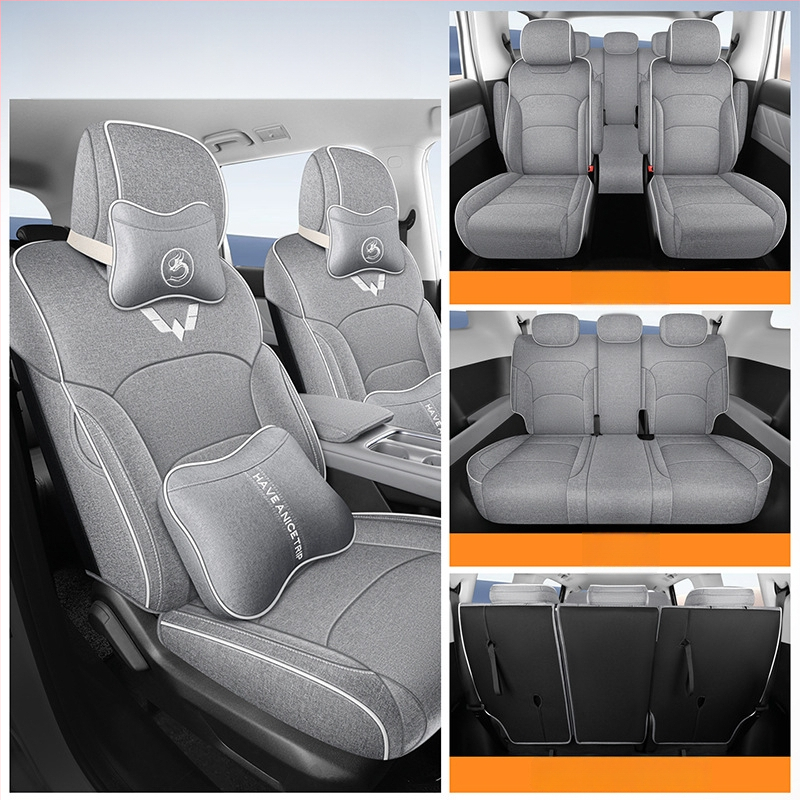730/560 Set covor scaune auto – specific pentru modele, pentru vehicule cu 5 sau 7 locuri, acoperire completă, țesătură respirabilă