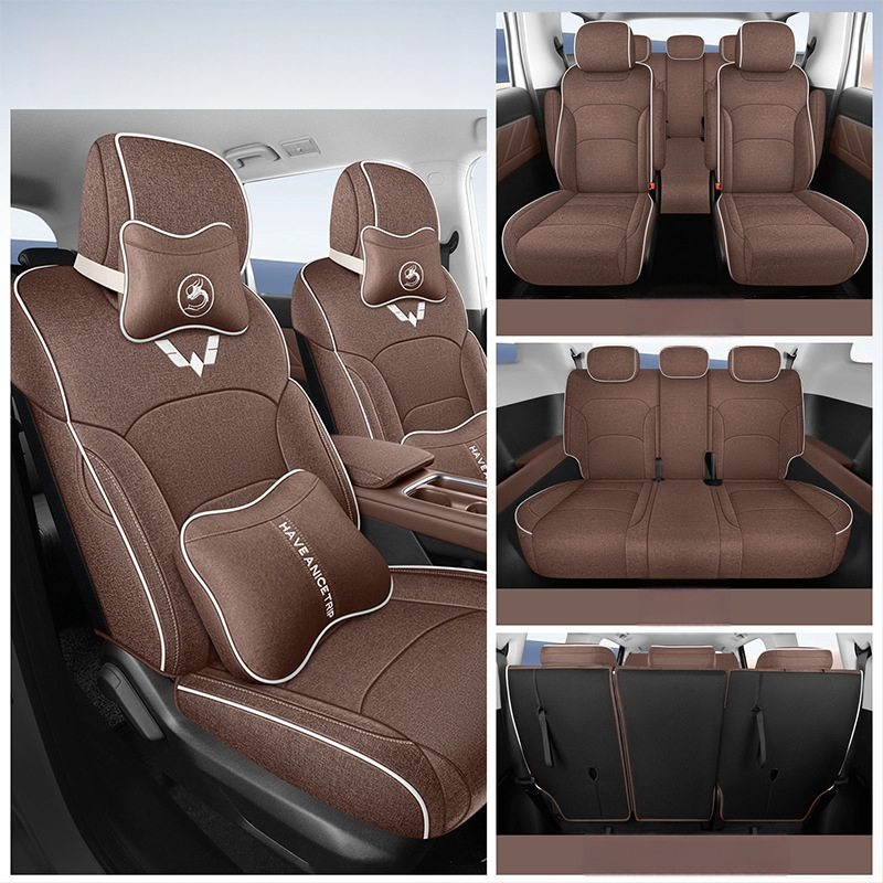 730/560 Set covor scaune auto – specific pentru modele, pentru vehicule cu 5 sau 7 locuri, acoperire completă, țesătură respirabilă