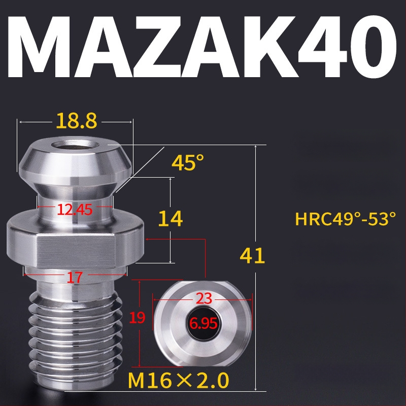 Mazak BT40/BT50 CNC държач за инструмент, серия Mitsui, презохлаждане, висока прецизност
