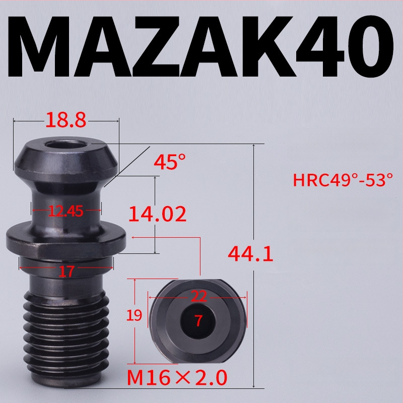 Mazak BT40/BT50 CNC държач за инструмент, серия Mitsui, презохлаждане, висока прецизност