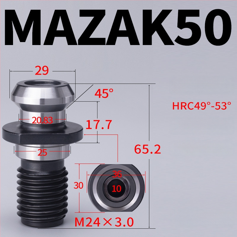 Mazak BT40/BT50 CNC държач за инструмент, серия Mitsui, презохлаждане, висока прецизност