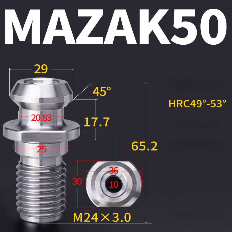 Mazak BT40/BT50 CNC държач за инструмент, серия Mitsui, презохлаждане, висока прецизност