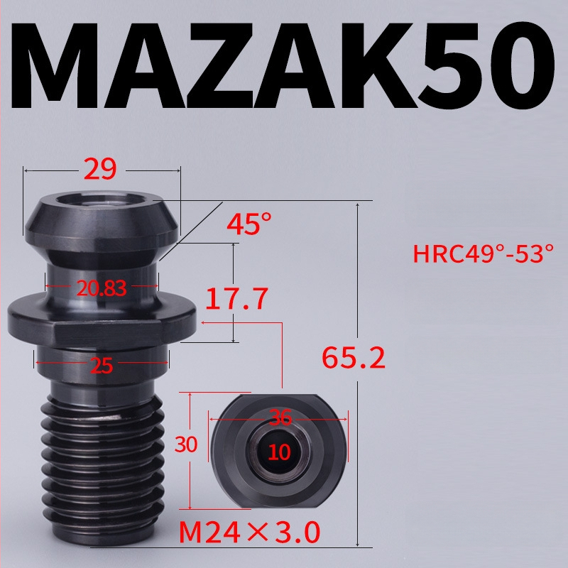 Mazak BT40/BT50 CNC държач за инструмент, серия Mitsui, презохлаждане, висока прецизност