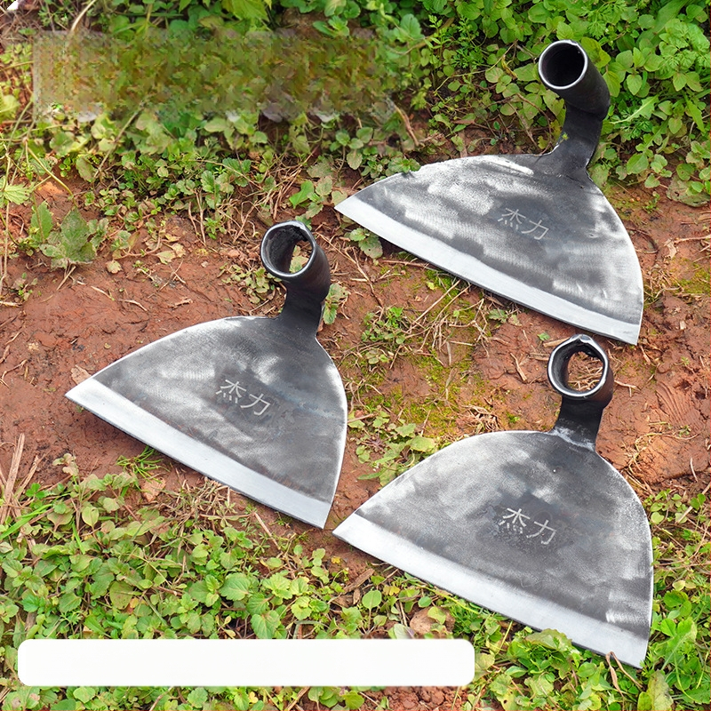Кована в едно цяло копачка за плевели от пружинна стомана, дълга дръжка, за разчистване на полета и плевели.