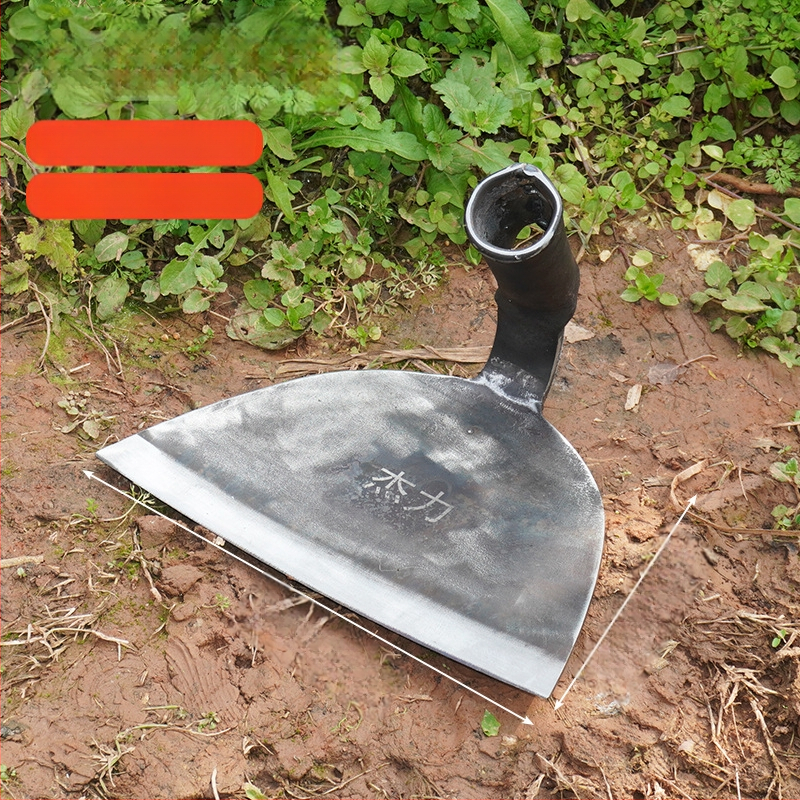 Кована в едно цяло копачка за плевели от пружинна стомана, дълга дръжка, за разчистване на полета и плевели.