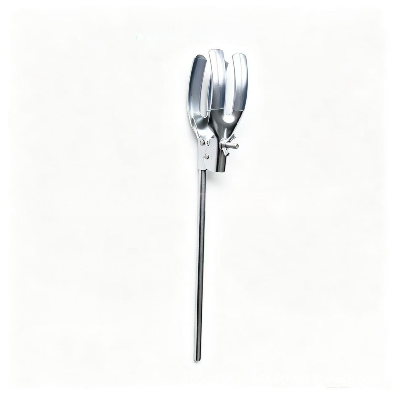Clema cu trei fălci, clemă medie pentru becher, clemă încrucișată, clemă pentru flacon cu șurub superior dublu, clemă universală, clemă pentru tubul de condensare, accesorii pentru suport de fier