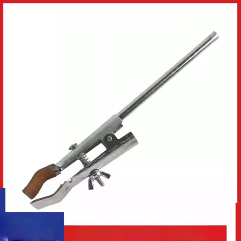 Clema cu trei fălci, clemă medie pentru becher, clemă încrucișată, clemă pentru flacon cu șurub superior dublu, clemă universală, clemă pentru tubul de condensare, accesorii pentru suport de fier