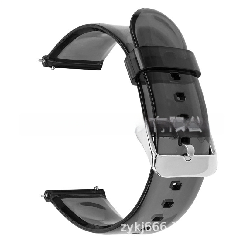 Brățară transparentă de ceas, 20/22mm, pentru Samsung Galaxy Watch4 și ceasuri Huawei