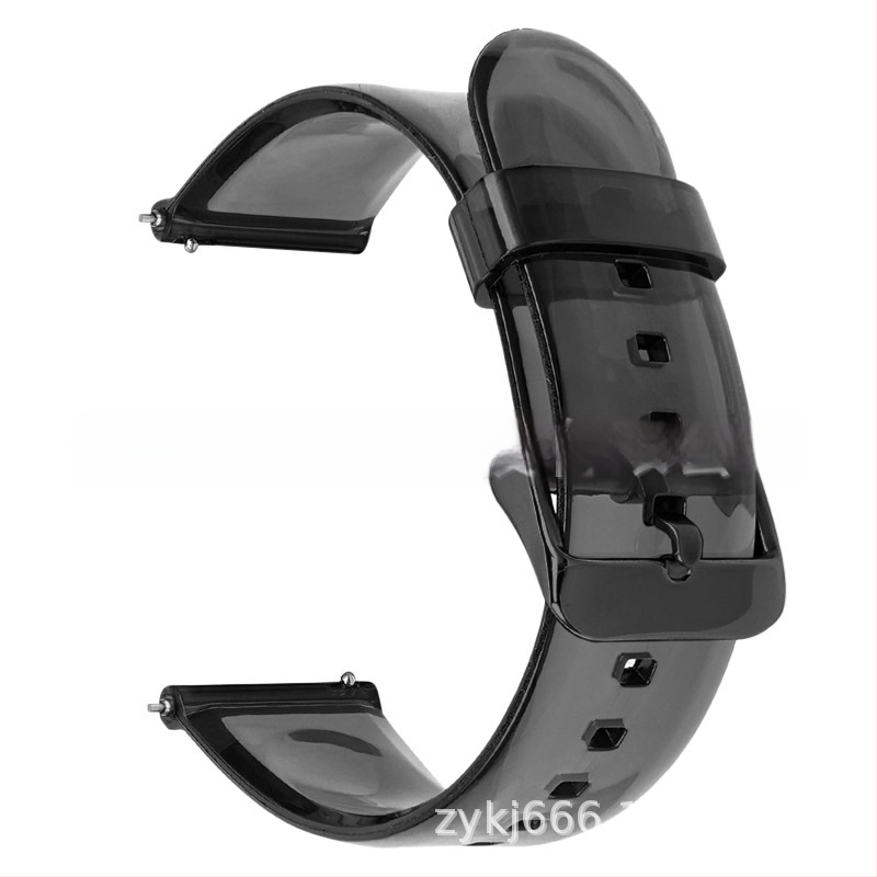 Brățară transparentă de ceas, 20/22mm, pentru Samsung Galaxy Watch4 și ceasuri Huawei