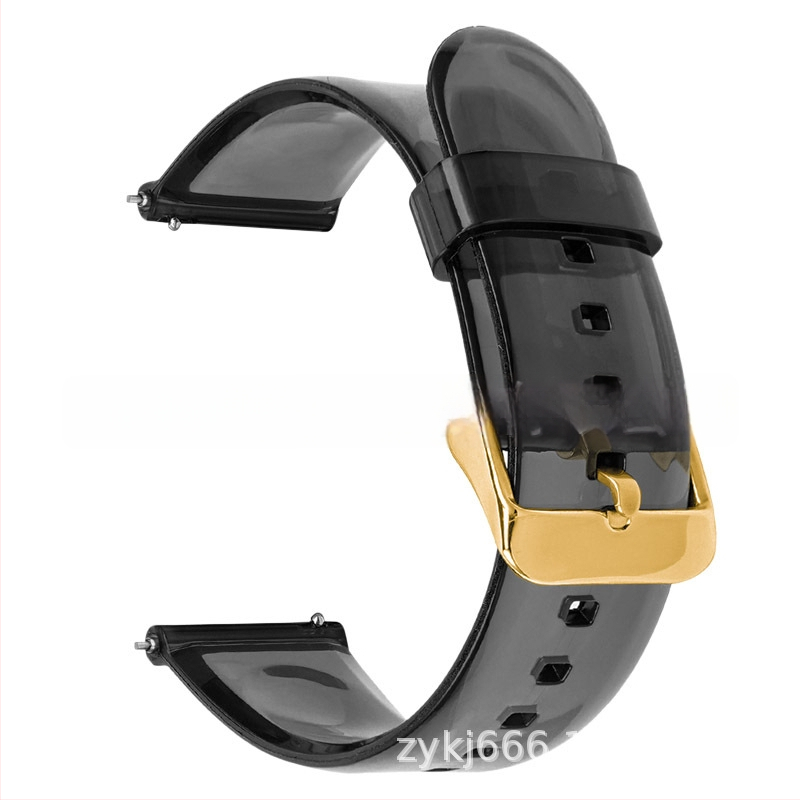 Brățară transparentă de ceas, 20/22mm, pentru Samsung Galaxy Watch4 și ceasuri Huawei