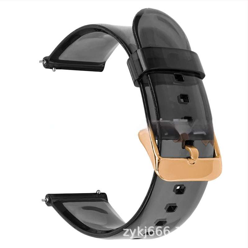 Brățară transparentă de ceas, 20/22mm, pentru Samsung Galaxy Watch4 și ceasuri Huawei