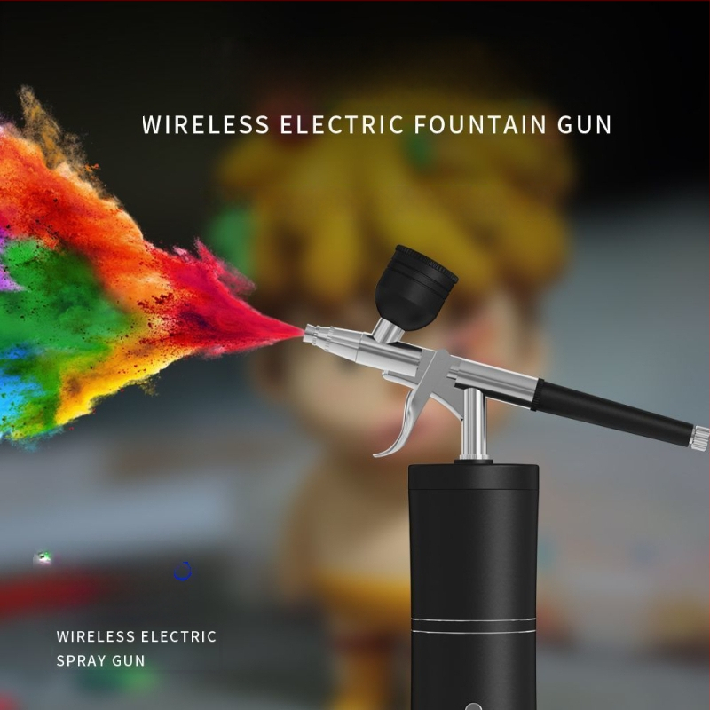 Pistol electric multifuncțional cu declanșator pentru vopsire cu acrilic și manichiură
