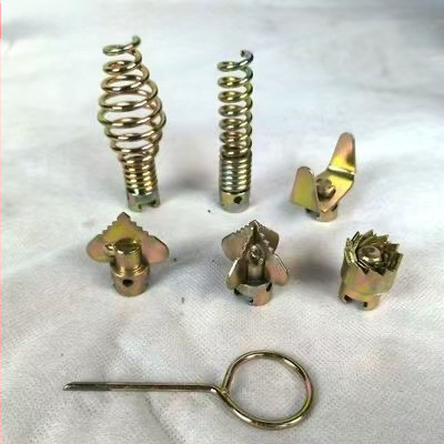 Set de 7 capete de tăiere galvanizate, rezistente la rugină, pentru deblocarea conductelor, 16 mm, accesorii pentru bormașină