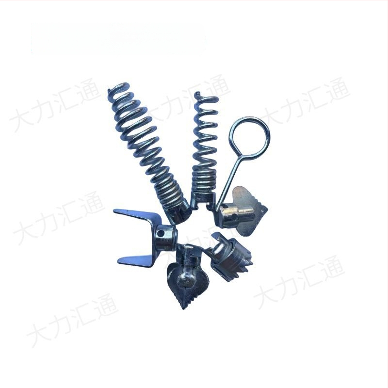 Set de 7 capete de tăiere galvanizate, rezistente la rugină, pentru deblocarea conductelor, 16 mm, accesorii pentru bormașină
