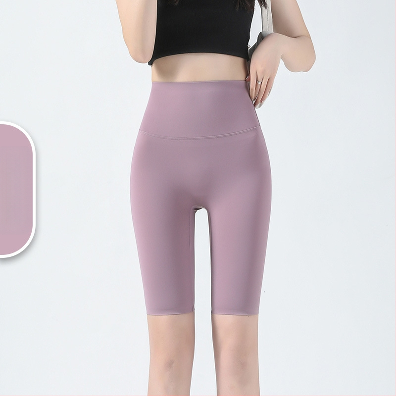 Капри йога клин Sharkskin за жени, стегнати еластични leggings за фитнес и колоездене