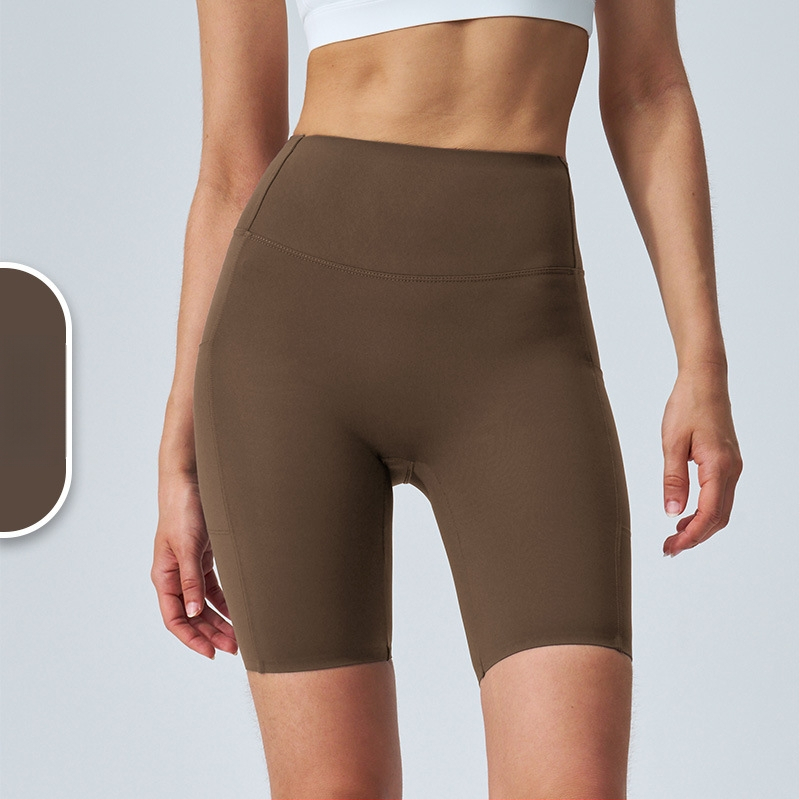 Капри йога клин Sharkskin за жени, стегнати еластични leggings за фитнес и колоездене