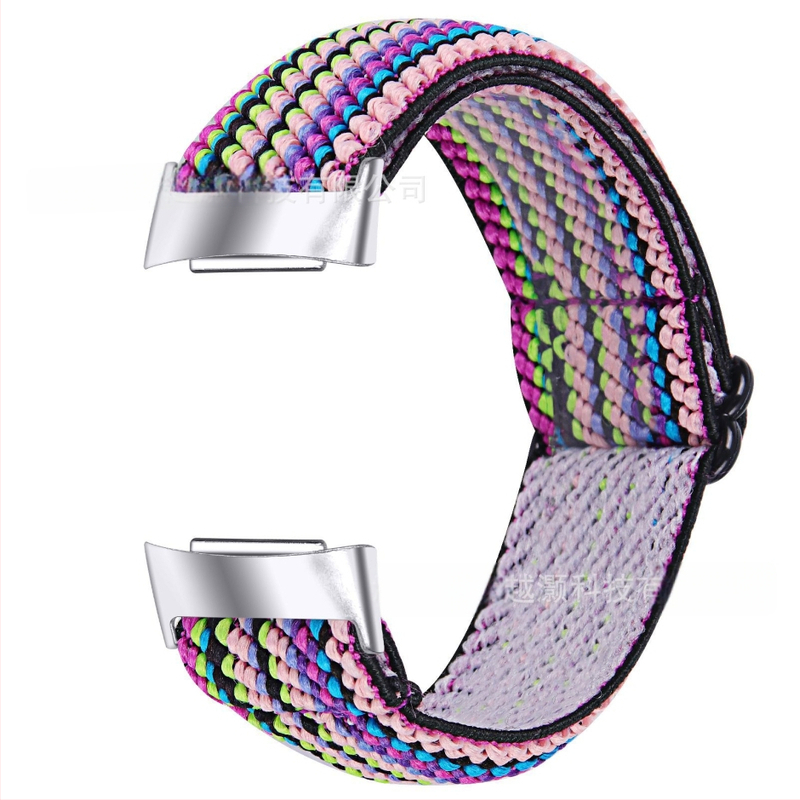 Еластична принтована регулируема каишка за Fitbit Charge6/Charge5
