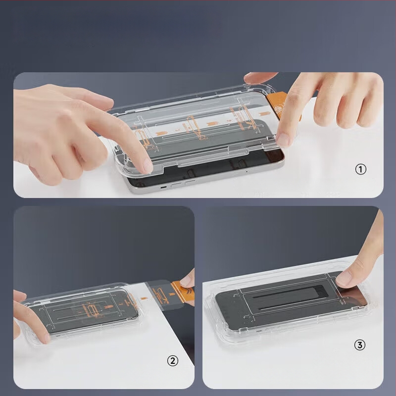 Protecție ecran din sticlă temperată pentru Oppo Reno 15 și Reno 15 Pro – acoperire completă, rezistent la cădere, ultra Transparent, instalare fără praf