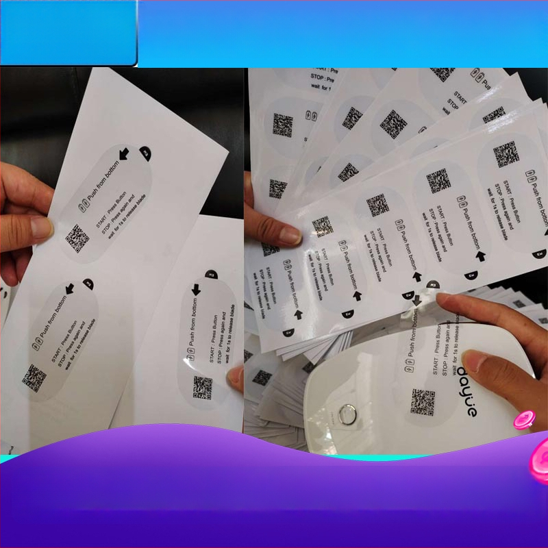 Folie protectie PVC electrostatică, fără adeziv, auto-adsorbentă, transparentă, imprimată pentru ecrane LCD de telefoane și piese din plastic