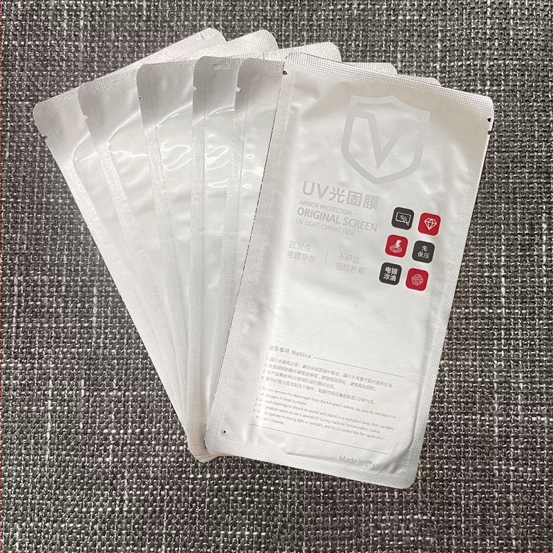 Film hidrogel UV-curabil pentru OnePlus 10 Pro și OnePlus Ace 2, finisaj electroplacat, fără lipire, protecție ecran curbat