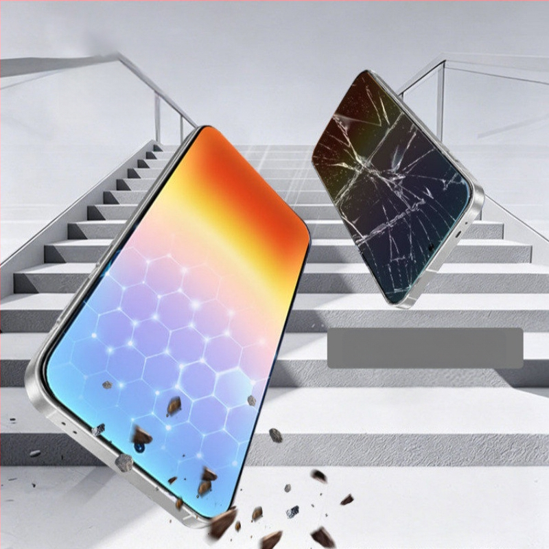 Senada Protecție ecran din sticlă temperată pentru Huawei P90 Pro Max — ecran complet, HD, protecție a intimității (anti-peep), anti-amprente, rezistent la căderi