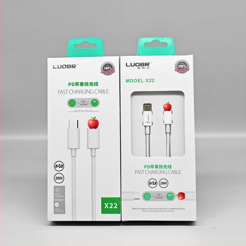 Cablu PD20W USB-C la Lightning pentru încărcare rapidă, 1 m, pentru iPhone 12/13/14