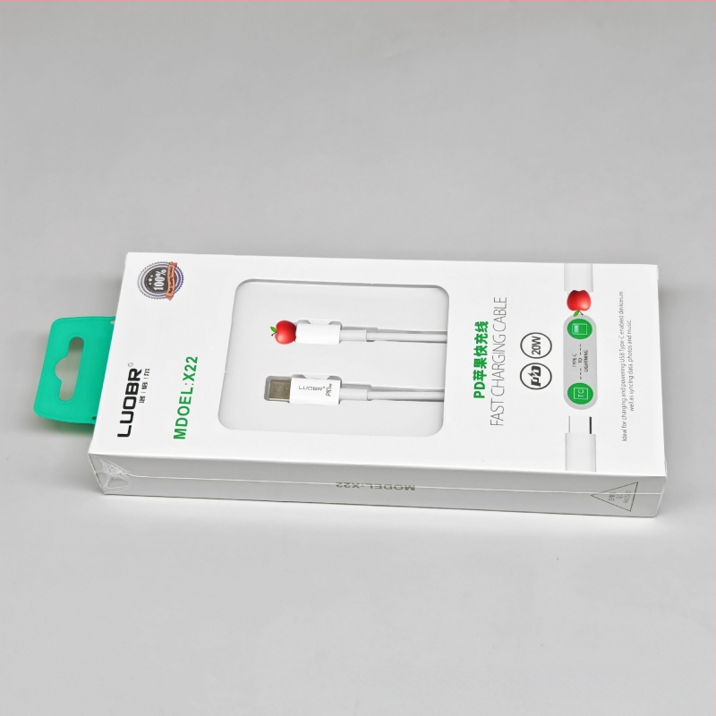 Cablu PD20W USB-C la Lightning pentru încărcare rapidă, 1 m, pentru iPhone 12/13/14