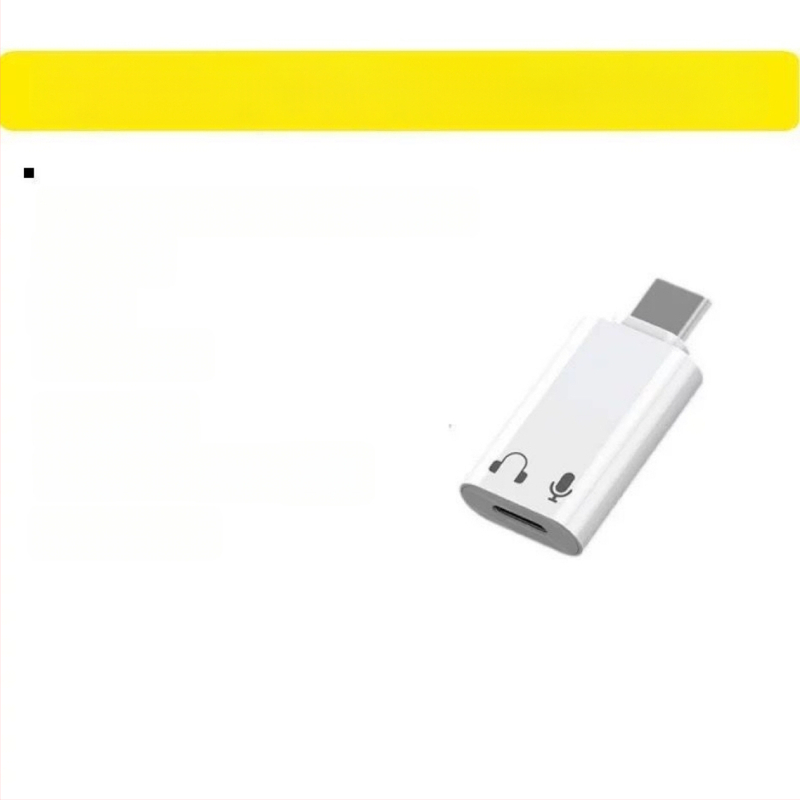Adaptor Type-C către Lightning pentru iPhone 15/16/17 cu mufă audio feminină