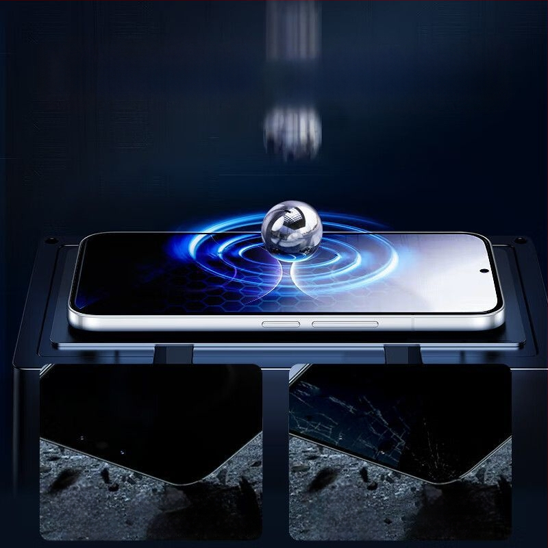 Protector din sticlă temperată Corning pentru Huawei Mate 80 Pro / Mate 80 Pro Max, protecție a intimității, acoperire totală, anti-reflexie, rezistent la amprente, filtru de lumină albastră, rezistent la căderi