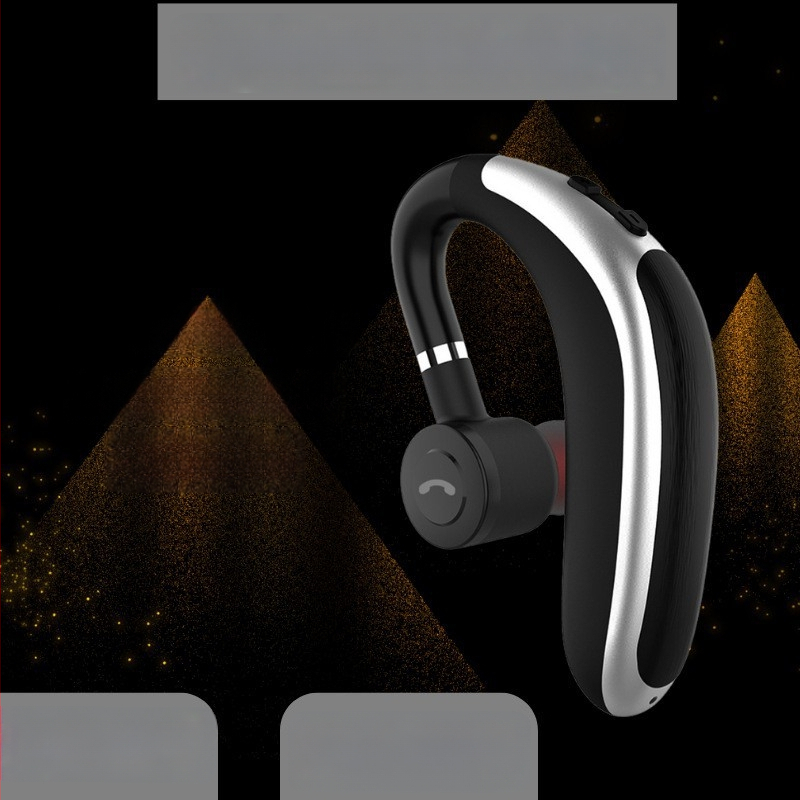 K20 căști Bluetooth cu durată a bateriei ultra-lungă, design cu agrafă pentru ureche, ideale pentru sport și condus, portabile, în standby, wireless 5.0, nu in-ear
